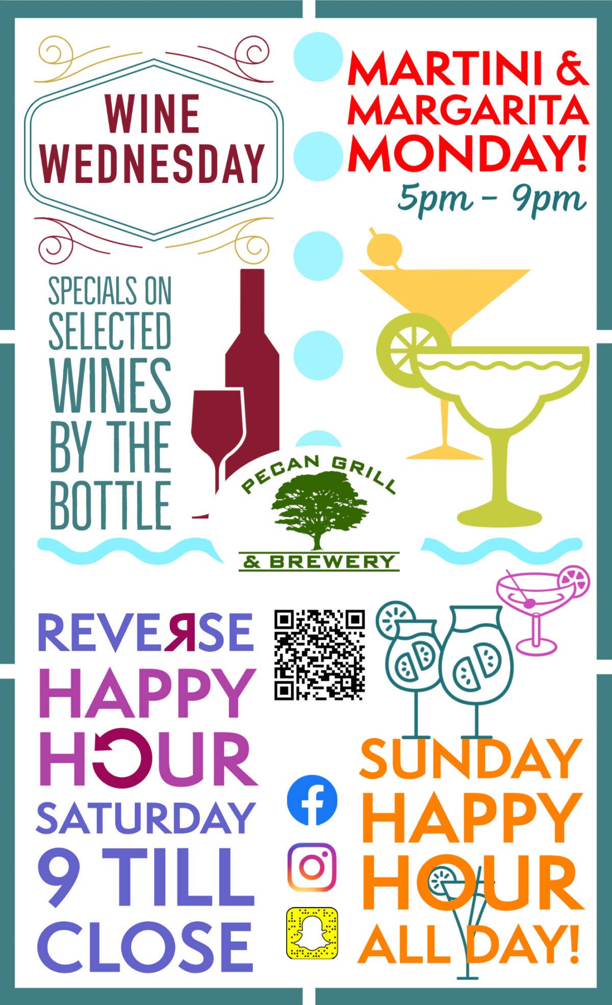 Menus – Pecan Grill & Brewery